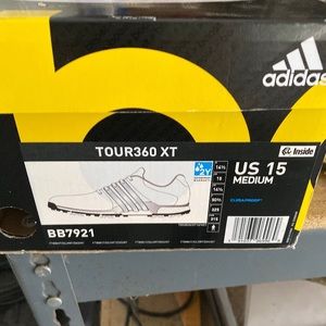 Adidas TOUR360 XT Size 15 Golf Shoes